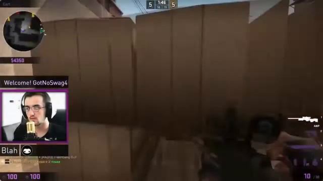 Реакция людей на крутой дроп CS:GO смотреть онлайн