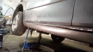 замена порогов Мазда 6 .Часть 2