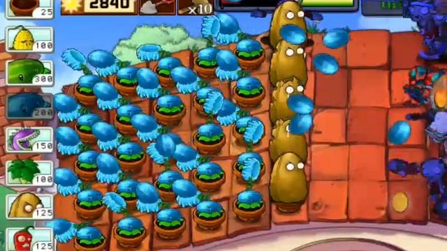 plant vs zombie survifal part 4 смотреть онлайн