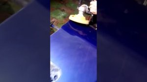 полируем дверь друг показывал как полировать