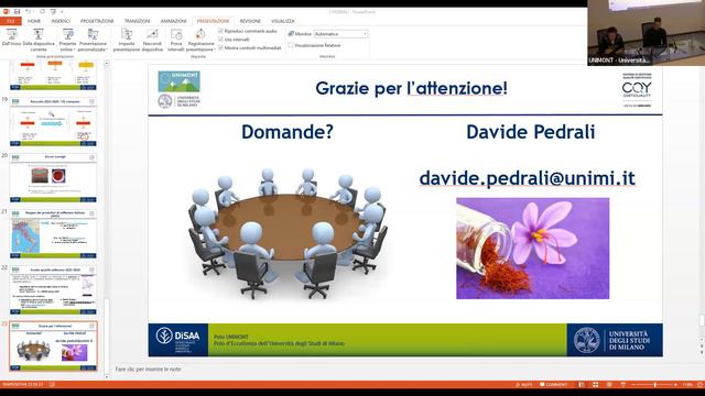 Le Attività Di UNIMONT Per La Valorizzazione Dello Zafferano «made In Italy»