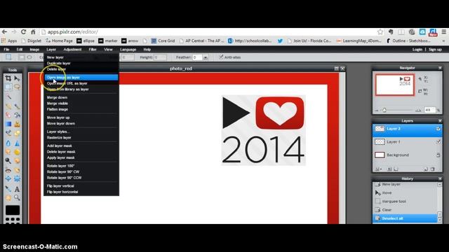 Use Pixlr to Customize Logo смотреть онлайн