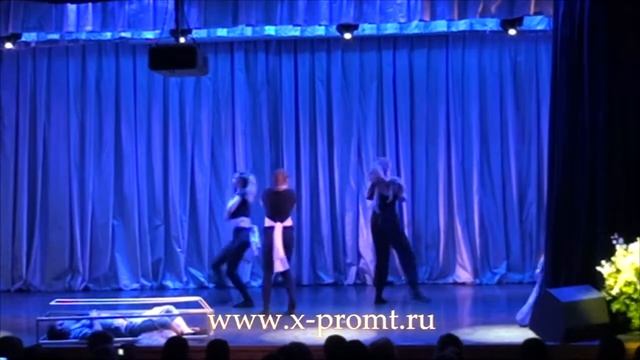 Танец контемопорари. Отрывок из танцевального спектакля. Школа танцев "Экспромт" смотреть онлайн