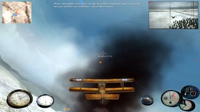 Wings Of Honour : Battles Of The Red Baron Gameplay Allied Missions Part 6 - Defending The Dam смотреть онлайн