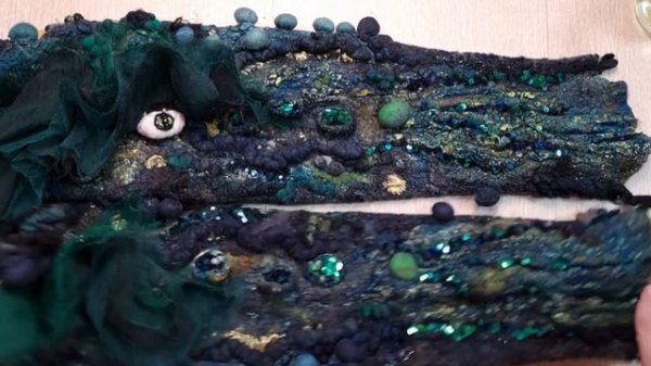 Валяная одежда. Обзор Рукавов коллекция Вторая кожа