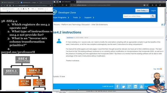 Intel Instructions 58 SSE 4.2 & AES stuff смотреть онлайн