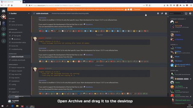 DarkBot - How to Download and Run bot смотреть онлайн