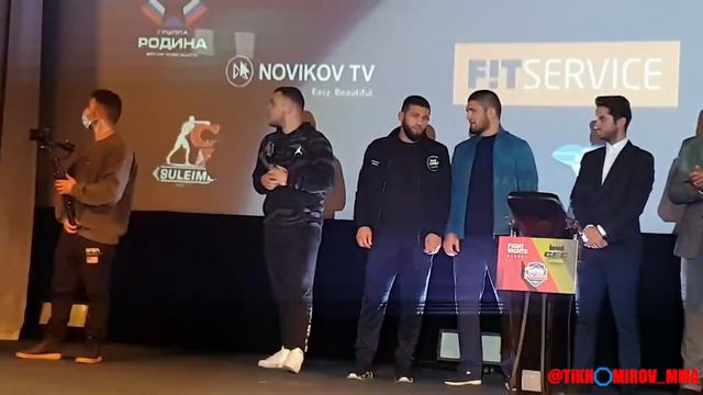 Братья Хабиба и Забита на взвешивании / Минеев vs Ермеков / Камил – про Имадаева смотреть онлайн
