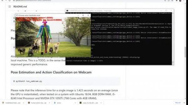 Human Action Recognition with OpenPose #research #openpose