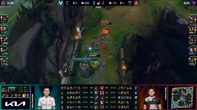 VIT vs. MSF - Неделя 4 День 1 | LEC Весенний сплит | Vitality vs. Misfits Gaming (2022) смотреть онлайн