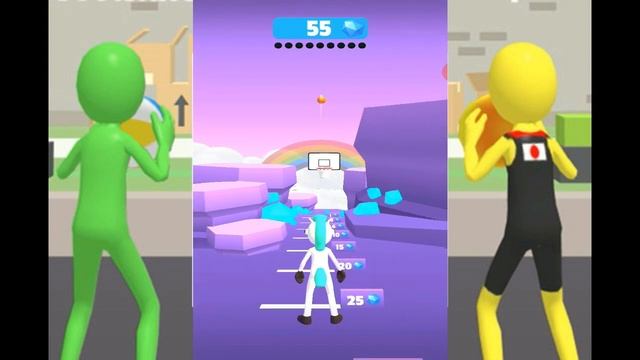 Five Hoops-Basketball Game-Gameplay Walkthrough смотреть онлайн