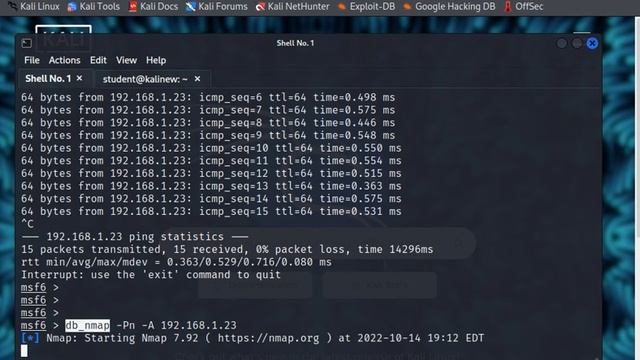 Effectively use database import with Metasploit: Commands - hosts, services | importing scan result смотреть онлайн