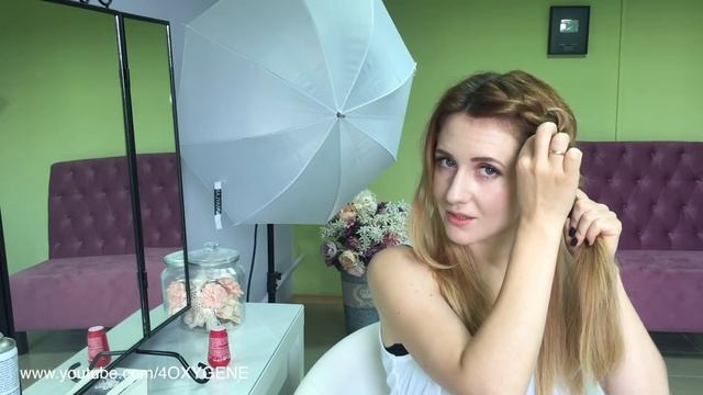 Прическа в стиле casual на себе. Пудра для прикорневого объема. Casual Hairstyle on Myself смотреть онлайн