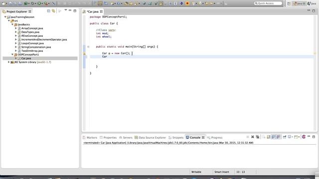 What is Class and Object In Java - Core Java - Part -6 смотреть онлайн