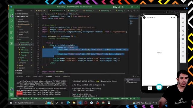 Build a Music Player App with Firebase ( Day 1 ) | React Native Projects смотреть онлайн