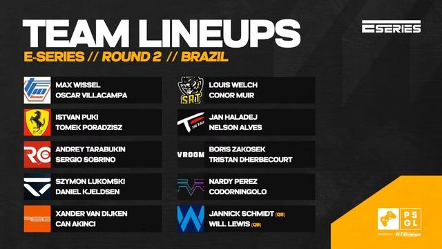 PSGL | F1 23 - PC | E-Series Season 2 | Round 2 | Brazil смотреть онлайн