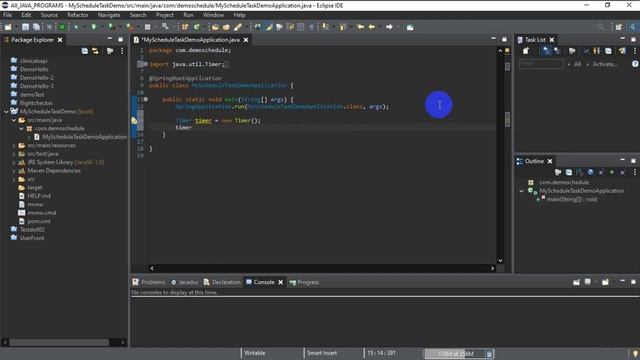 Tutorial for Scheduler on Spring Boot смотреть онлайн