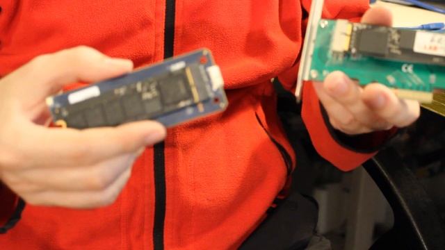 Подключение к Windows Apple PCI-E SSD