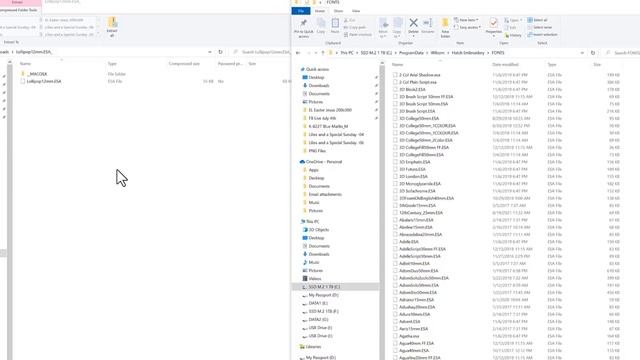 How to Install ESA Fonts: Hatch Embroidery Software смотреть онлайн