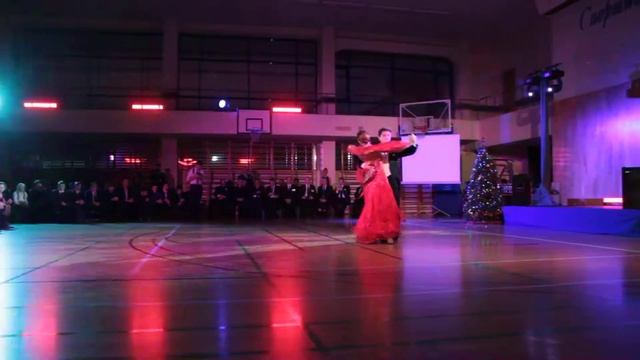 Новогодний спортивный бал 2014, показательный танцевальный номер смотреть онлайн