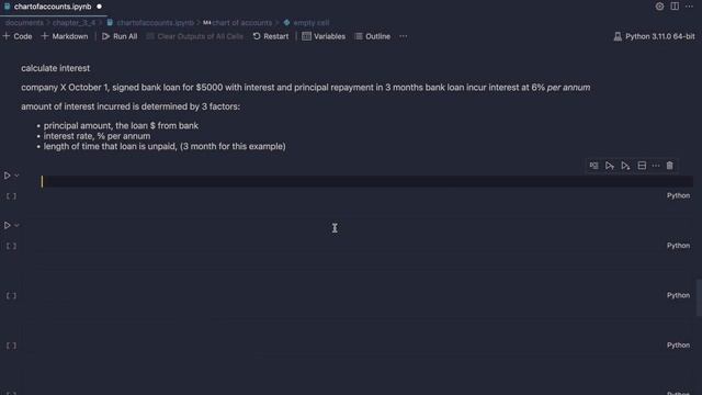 Calculate Interest on Bank Loan in Python смотреть онлайн
