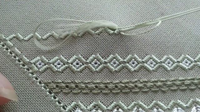 Вишивка нитками| Хардангер|Hardanger embroidery| смотреть онлайн
