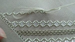 Вишивка нитками| Хардангер|Hardanger embroidery|