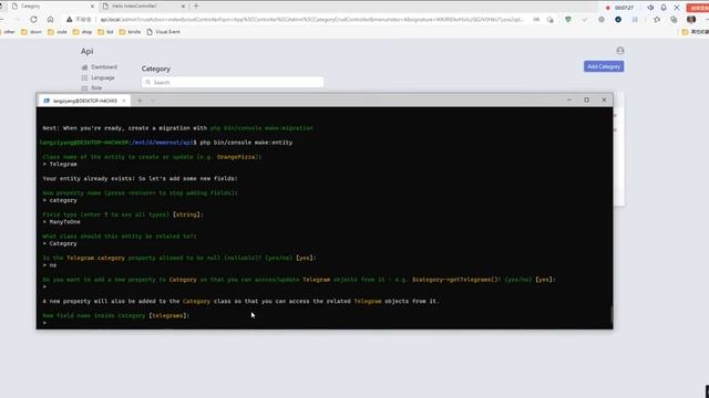 3、symfony和easyadmin，建立实体对应关系 смотреть онлайн