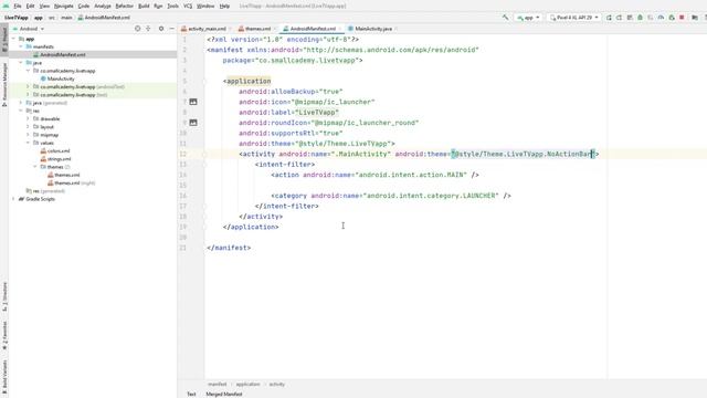 Building Live TV Streaming App with PHP Backend |Part - 2| Custom Toolbar and Adding Libraries смотреть онлайн