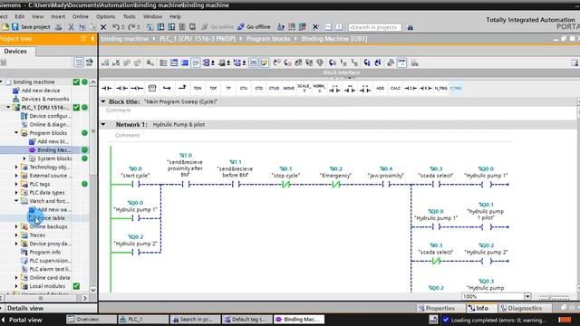 Force & Monitor TIA Portal...امر المشاهدة وامر التشغيل بالقوة امرين مهمين جدا لكل مهندس داخل المصنع смотреть онлайн