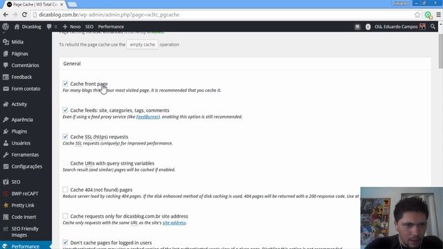Como Configurar Plugin W3 Total Cache смотреть онлайн