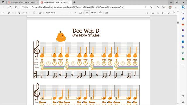 MaryD Play's 04/15/2023 Prodigies Lessons - Gen. Music Level 1 Chapter 1 - Bass Guitar смотреть онлайн