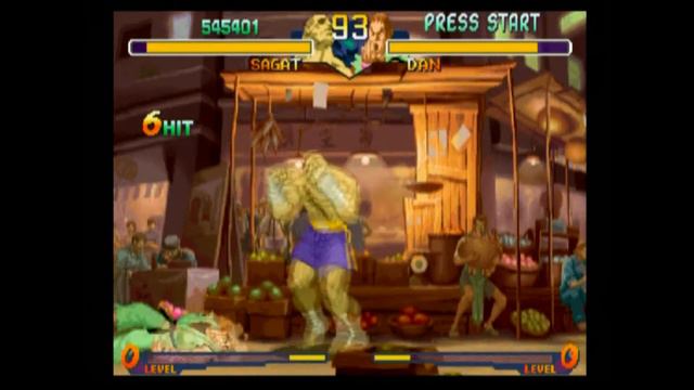 Street Fighter Alpha 2: GOLD. Sagat Play-Through смотреть онлайн