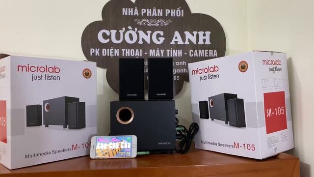 Test loa M105 chính hãng/ Phụ kiện cường anh 0987884885- 319K смотреть онлайн