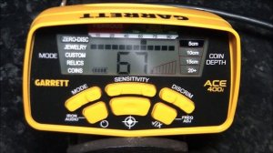 КАК ЗВЕНИТ ЗОЛОТО!!! Garrett Ace 400i.