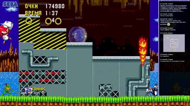 Sonic the Hedgehog (Mega Drive / Genesis) - прохождение игры смотреть онлайн