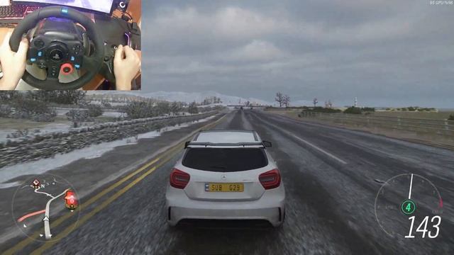 ❤️ Mercedes A45 AMG - 800hp - Forza Horizon 4 | Logitech G29 Gameplay ?