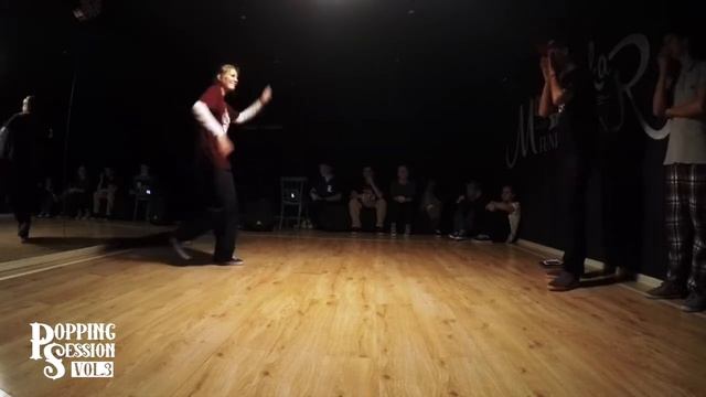Popping Session Vol 3 | Beginners 1x1 | Аня Vs Chensky