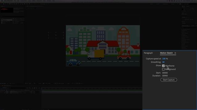 Motion Sketch Tool in After Effects смотреть онлайн