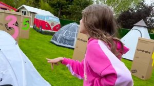 Прятки в коробках челлендж