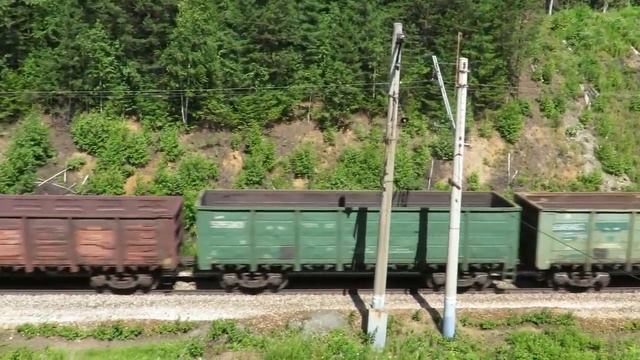 Когда обычный электровоз не тянет - тройник ВЛ11-161/383Б смотреть онлайн