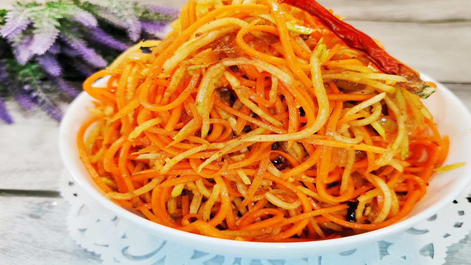 ЭТОТ САЛАТ ГОТОВЛЮ ЧЕРЕЗ ДЕНЬ‼️ Салат из МОРКОВКИ И РЕДЬКИ ПО-КОРЕЙСКИ.Вкуснее чем МОРКОВЧА. смотреть онлайн