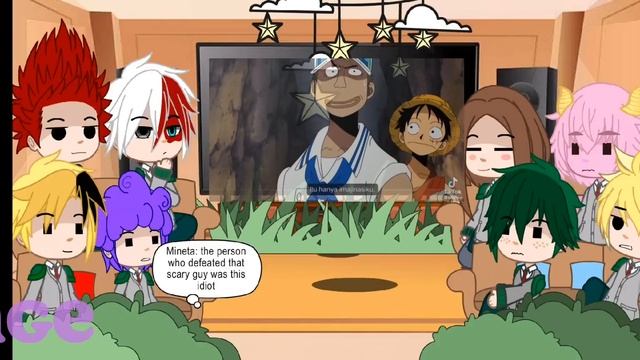 mha react to one piece 1/1 смотреть онлайн