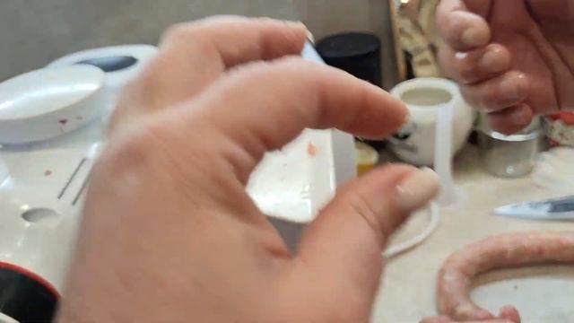 Как мы домашнюю колбасу с мужем делали. смотреть онлайн