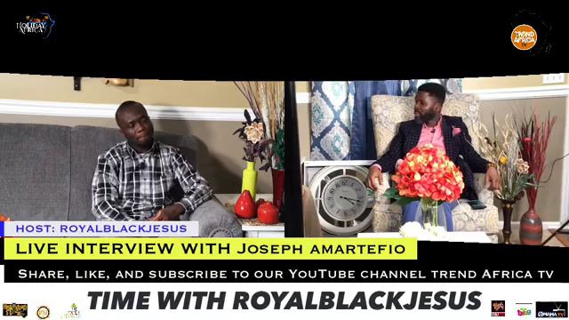 RoyalBlackJesus Interview Joseph Amarteifio (Gospel artiste). смотреть онлайн