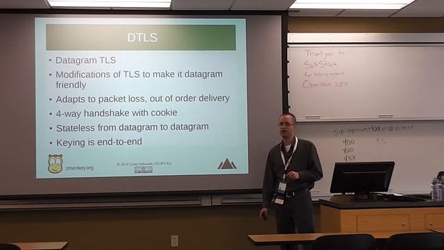 Openwest 2014 - Corey Edwards - Secure Your VoIP with Asterisk and Kamailio (84) смотреть онлайн