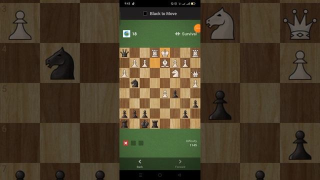 Chess.com Solve, Puzzle Survival, Missed Day 157