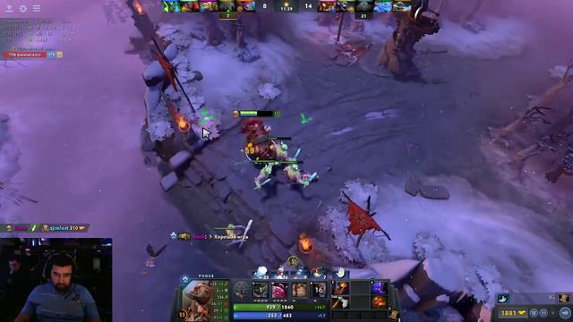 Dota 2. 2к игр на пудже. Играю на рейтинг. Батл кап. смотреть онлайн