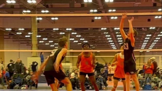 FINN RUBIN 15 years old, 6'-7" MB - A2 17 Red 2023 Highlights смотреть онлайн