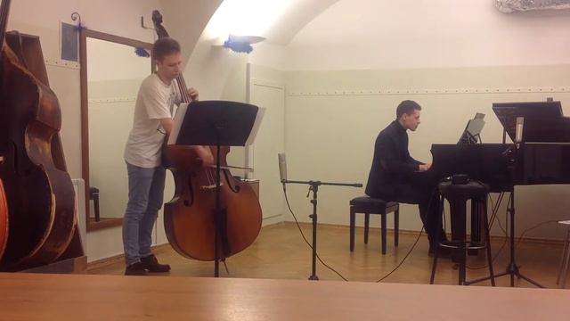 Владимир Такинов - фантазия для контрабаса и фортепиано (op.4) смотреть онлайн